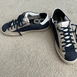 P448 John Blue Nubuck sneakers